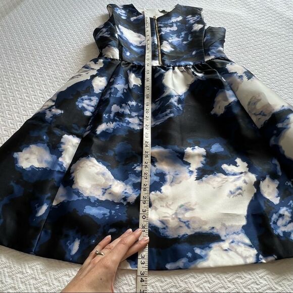 SKY Blue Print Midi Dress - Picture 10 of 11